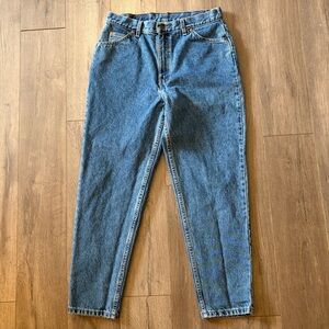 Vintage Classic Levi’s 550 Orange Tab Blue Denim Jeans Y2k